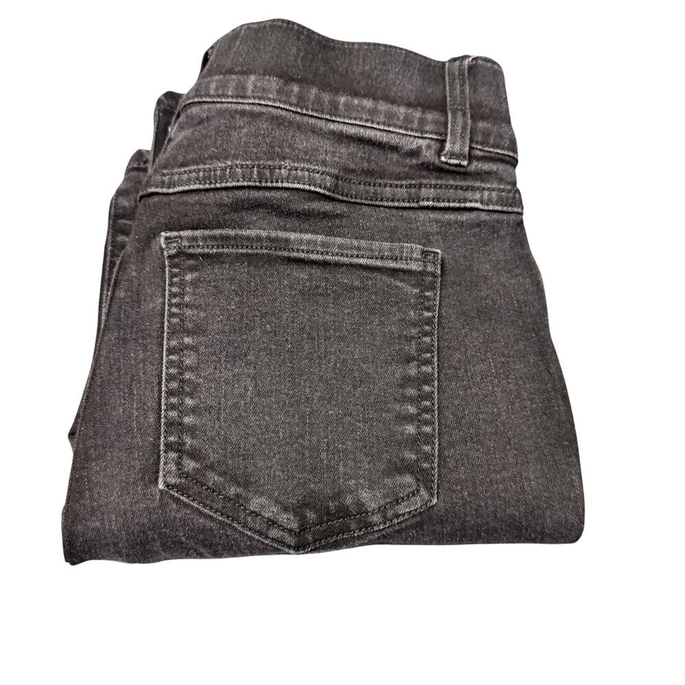 Spanx Jeggings Womens Medium Black Denim Skinny‎ Ankle Pull On Tummy Shaping